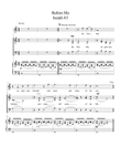 Before Me Isaiah 43 by Joseph Tyldesley
