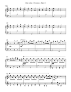 Ode to Joy, Multi-Level Duet for Harps, B Version Harp I Celtic Harp scores gallery preview page 4