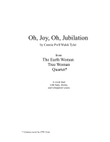 Oh, Joy! Oh, Jubilation!