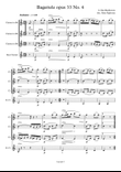 Beethoven Bagatelle Opus 3 No. 4