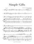 Simple Gifts - Violin and Piano