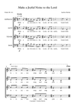 Make a Joyful Noise to the Lord