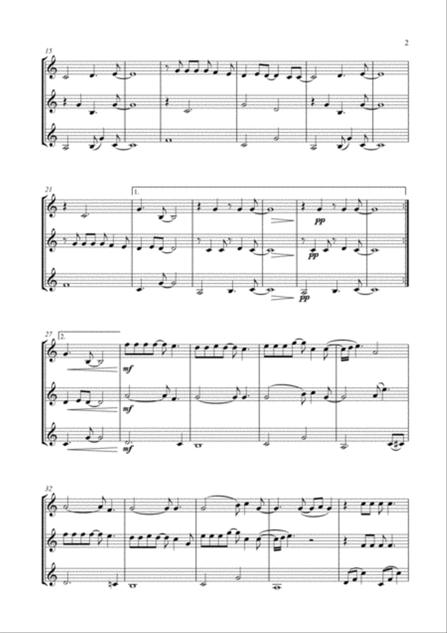 Shallow Woodwind Ensemble scores gallery preview page 3