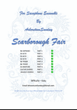 Scarborough Fair Sax Ensemble with Guitar & Uke lead sheets
