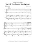 Spirit Of God, Descend Upon My Heart (SAB) mini preview
