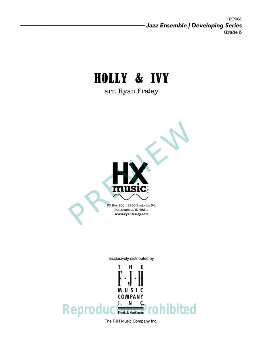 Holly & Ivy Holly & Ivy Jazz Ensemble scores gallery preview page 2