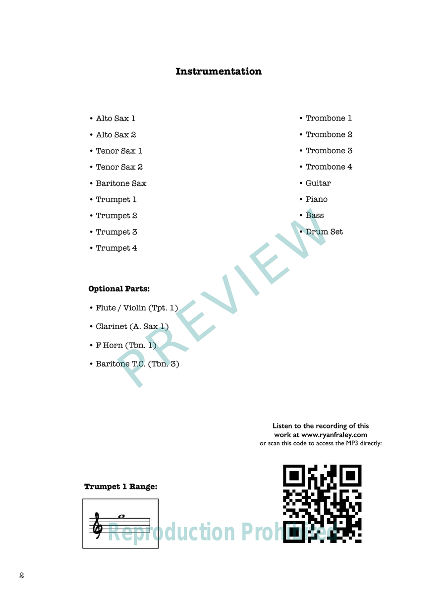 Holly & Ivy Holly & Ivy Jazz Ensemble scores gallery preview page 3