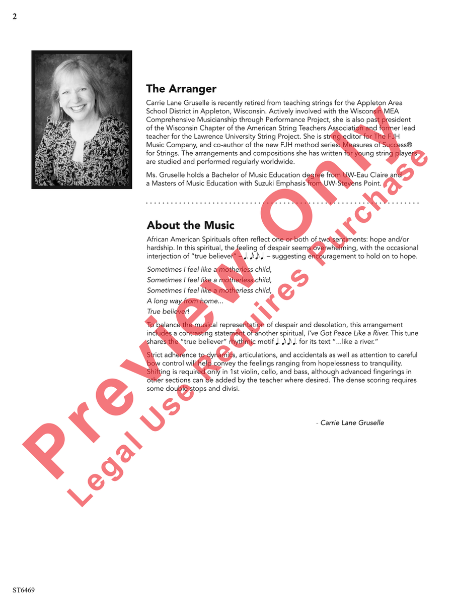 A Long Way from Home A Long Way from Home String Orchestra scores gallery preview page 3
