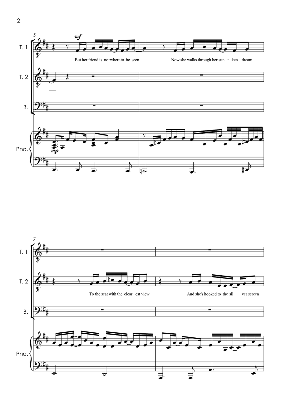 Life On Mars Small Ensemble scores gallery preview page 3