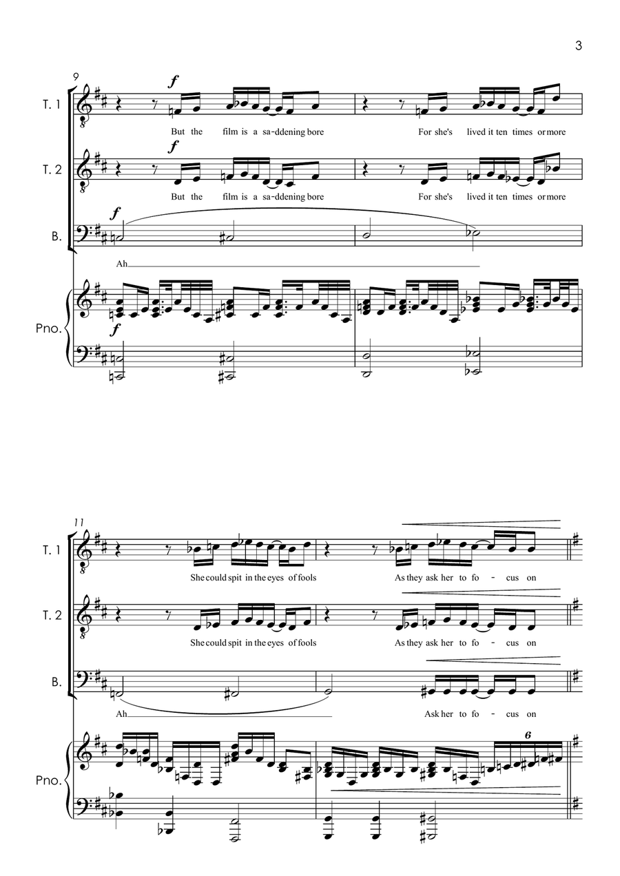 Life On Mars Small Ensemble scores gallery preview page 4