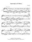 Impromptu in B minor