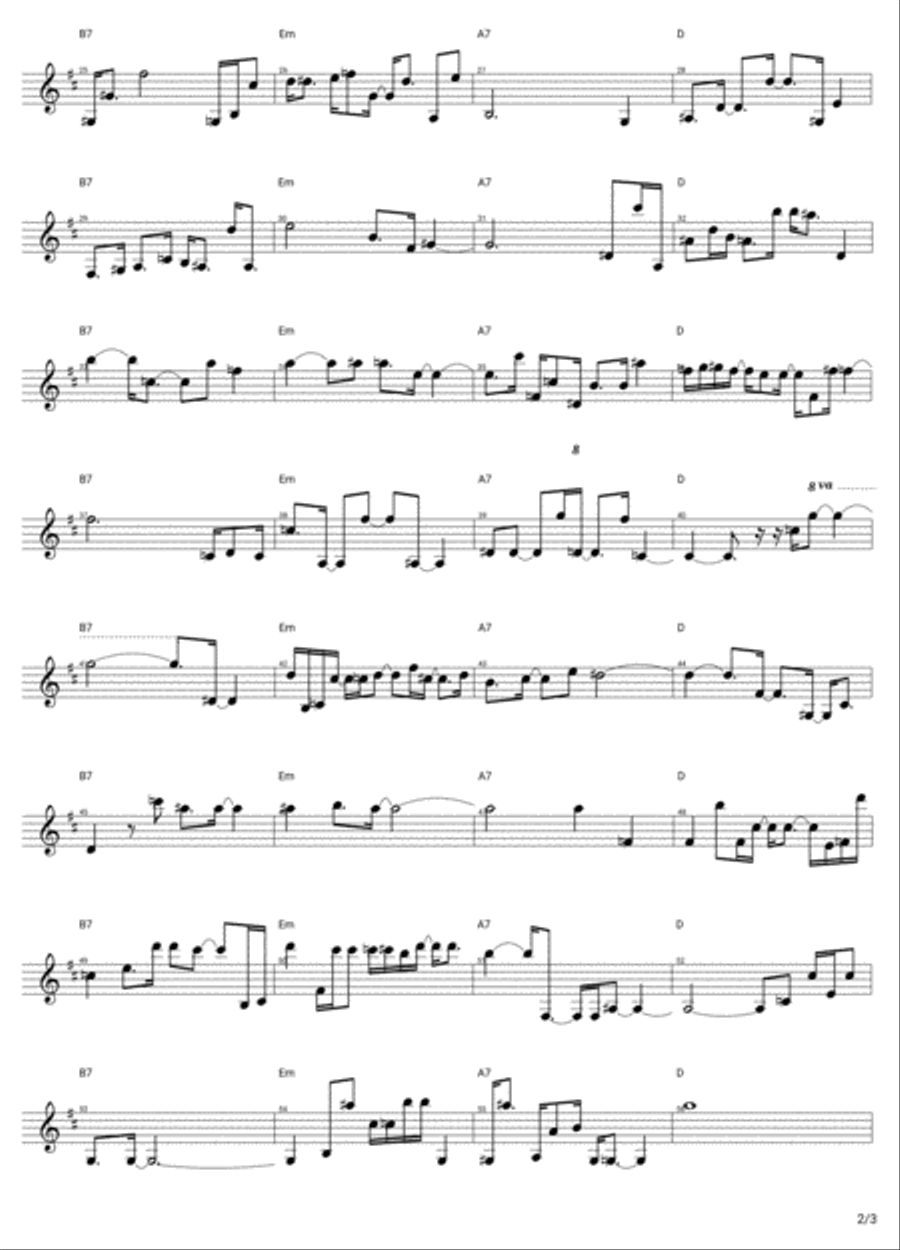 godce #7 d minor waltz Piano Solo scores gallery preview page 2