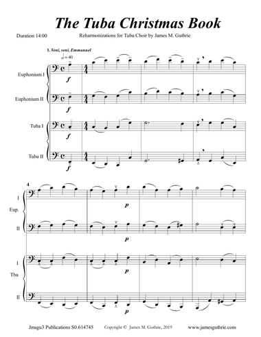 Guthrie: The Tuba Choir Christmas Book