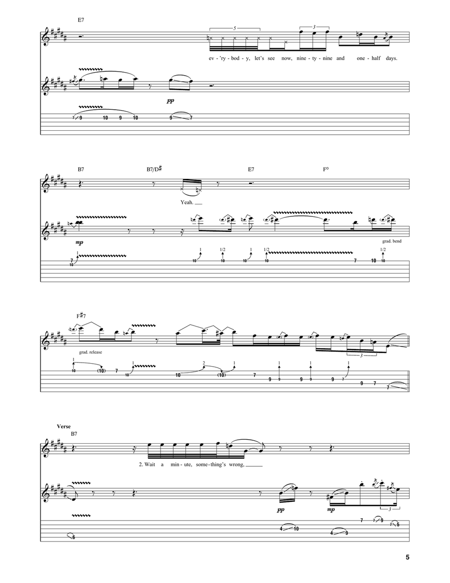 Red House Red House Acoustic Guitar scores gallery preview page 5