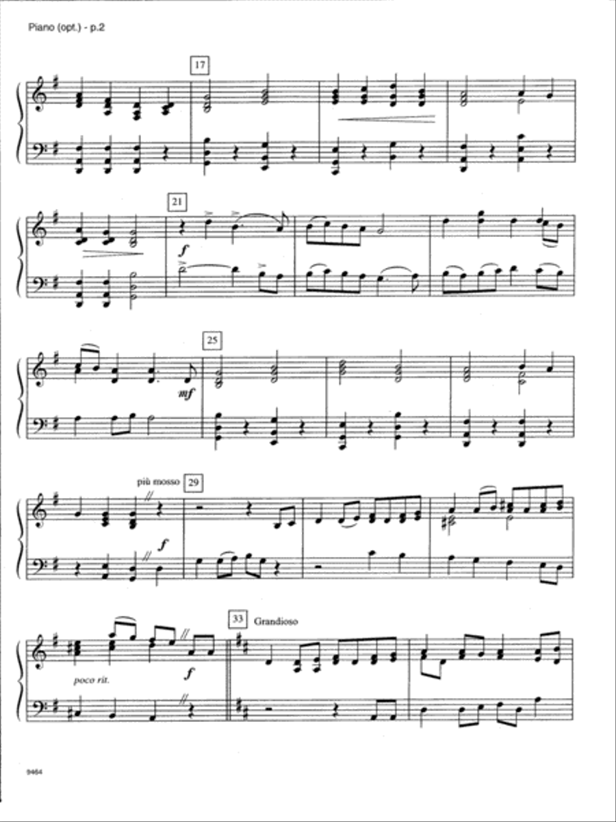 Simple Gifts - Piano Accompaniment Piano Accompaniment scores gallery preview page 2