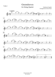 Greensleeves for String Quartet