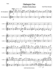 Harlequin Duo (Duetto d'Arlecchino) for 2 alto saxophones mini preview