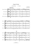 Capriol Suite Movement 1 and 2, Warlock - SATB saxophone quartet