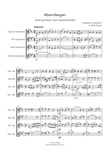 Evening Prayer (Abendsegen), Humperdinck - SATB saxophone quartet