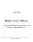 Monkey Gone To Heaven