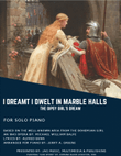 I Dreamt I Dwelt in Marble Halls