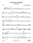 Captain Marvel (Main Theme) (arr. Michael Brown) - F Horn