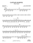 Captain Marvel (Main Theme) (arr. Michael Brown) - Percussion 2