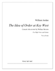 The Idea of Order at Key West (Guitar)