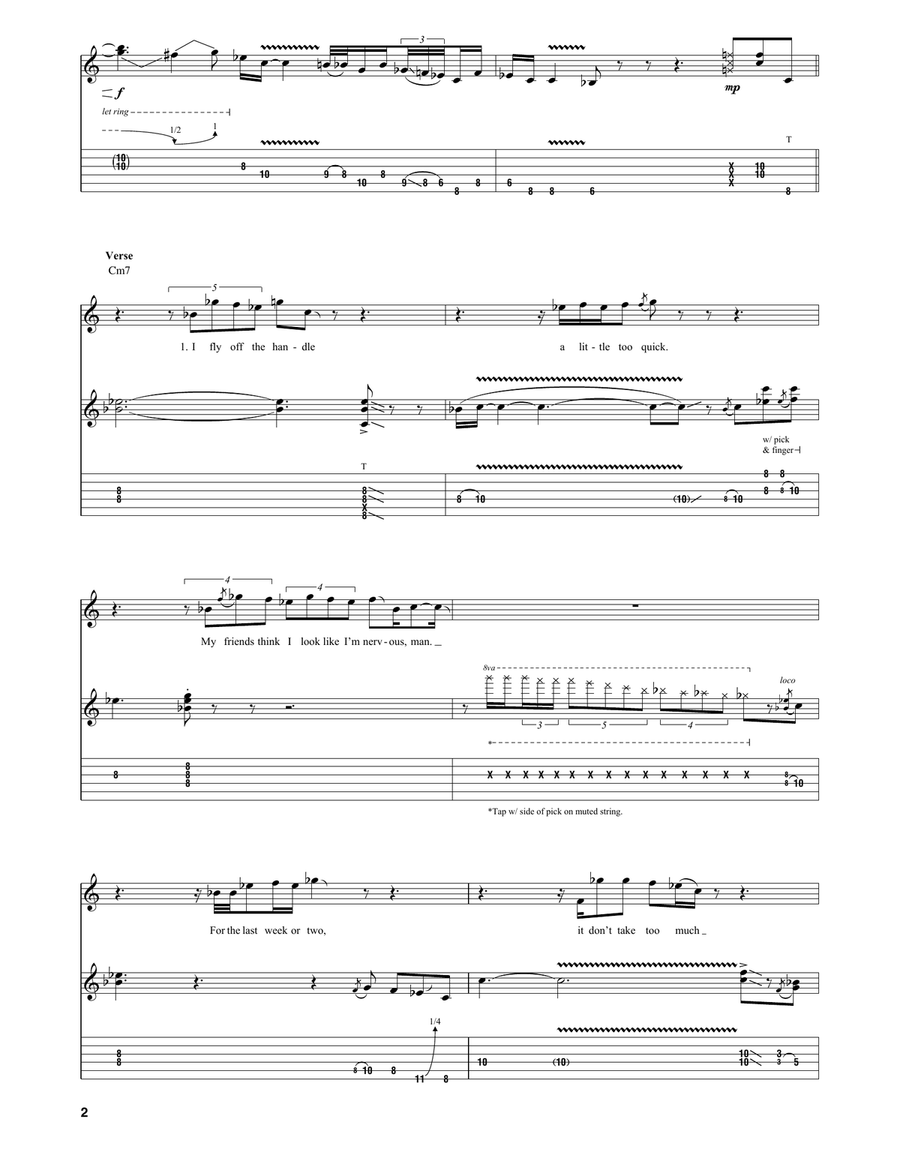 Off The Handle Off The Handle Electric Guitar scores gallery preview page 2