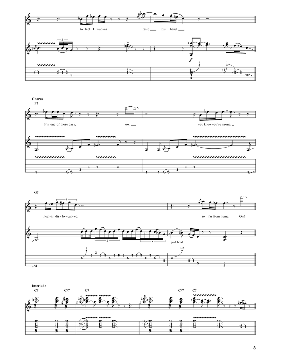 Off The Handle Off The Handle Electric Guitar scores gallery preview page 3