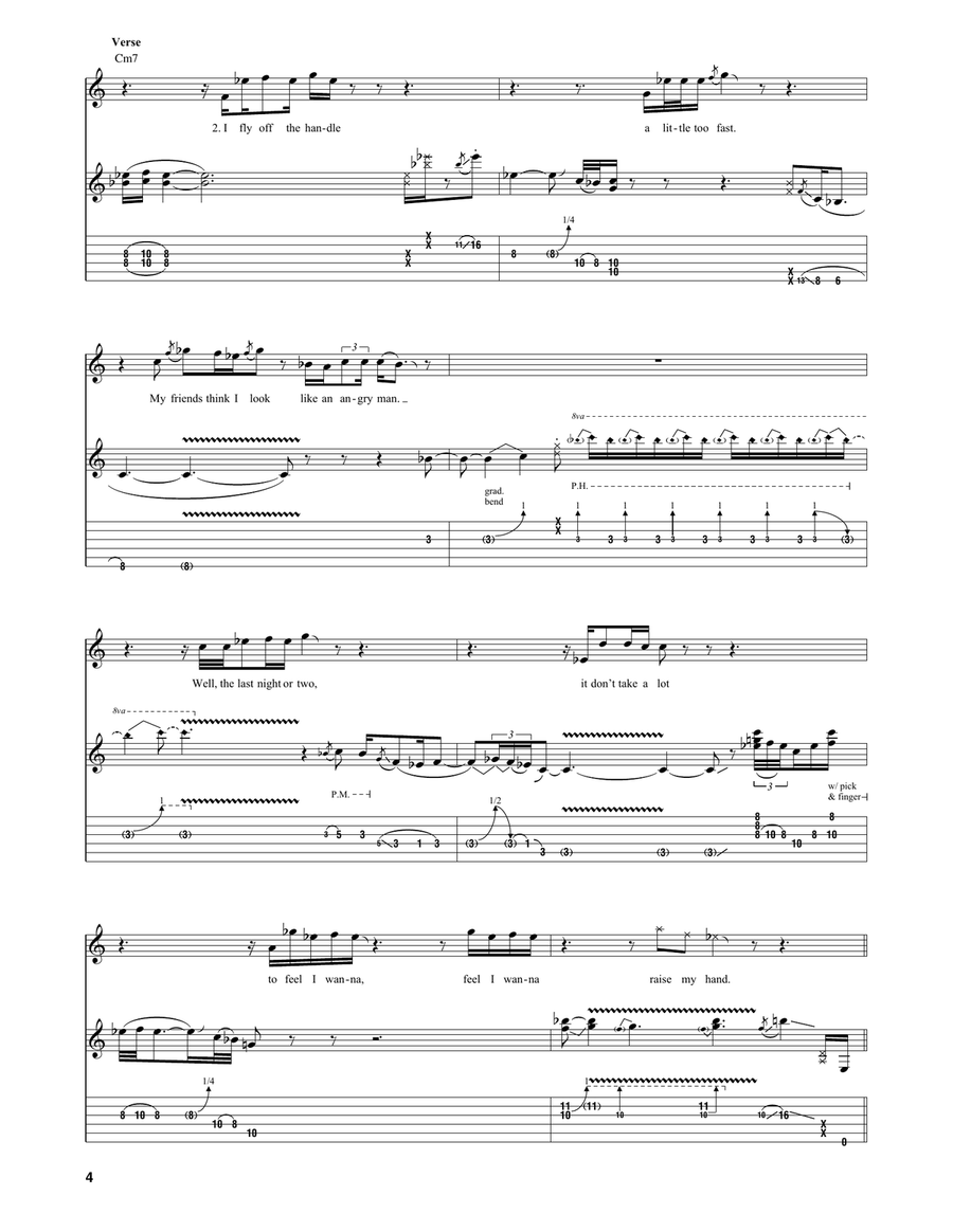 Off The Handle Off The Handle Electric Guitar scores gallery preview page 4
