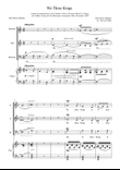 We Three Kings (SABar arrangement)