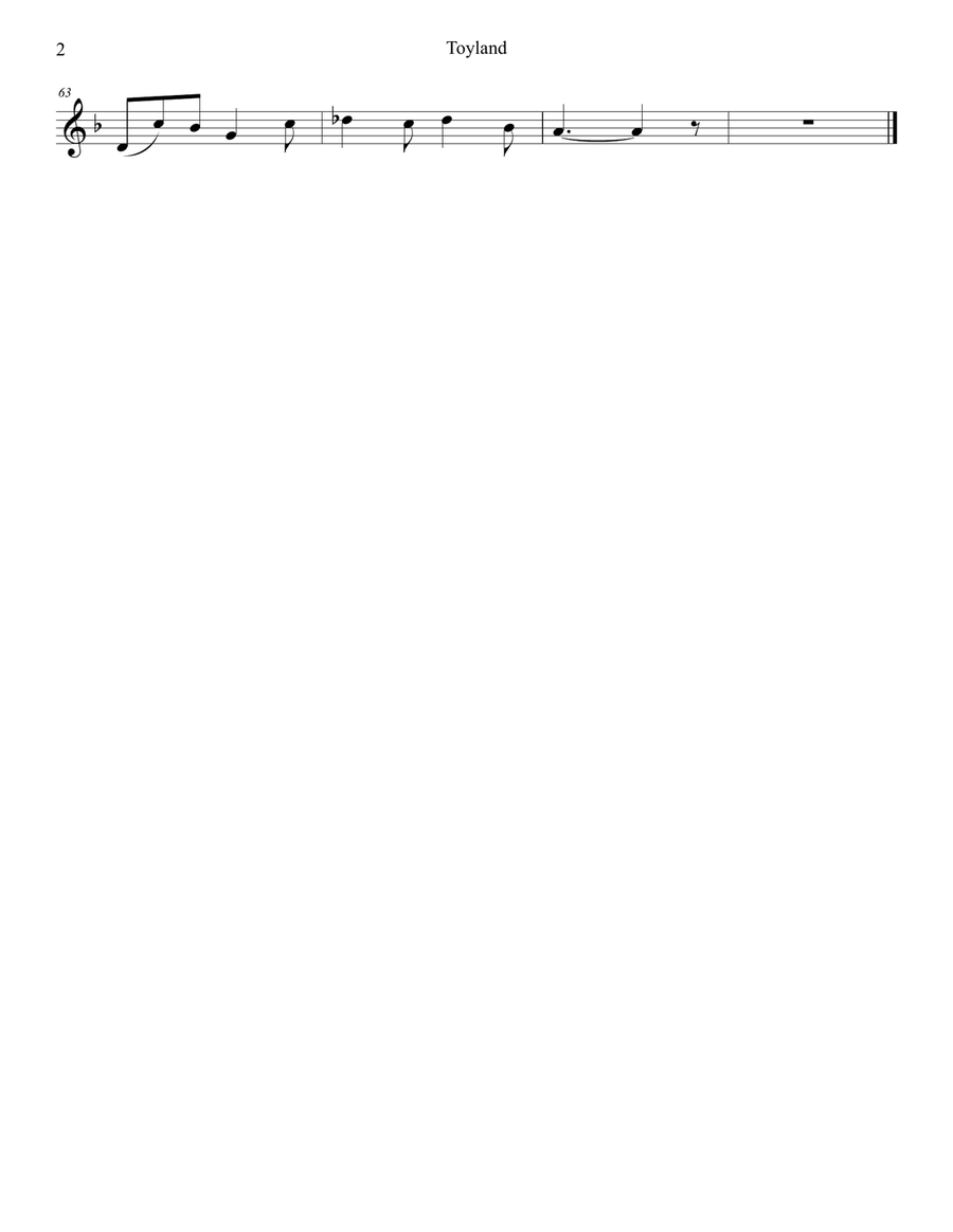 Toyland (Duet for Violin and Viola) String Duet scores gallery preview page 5