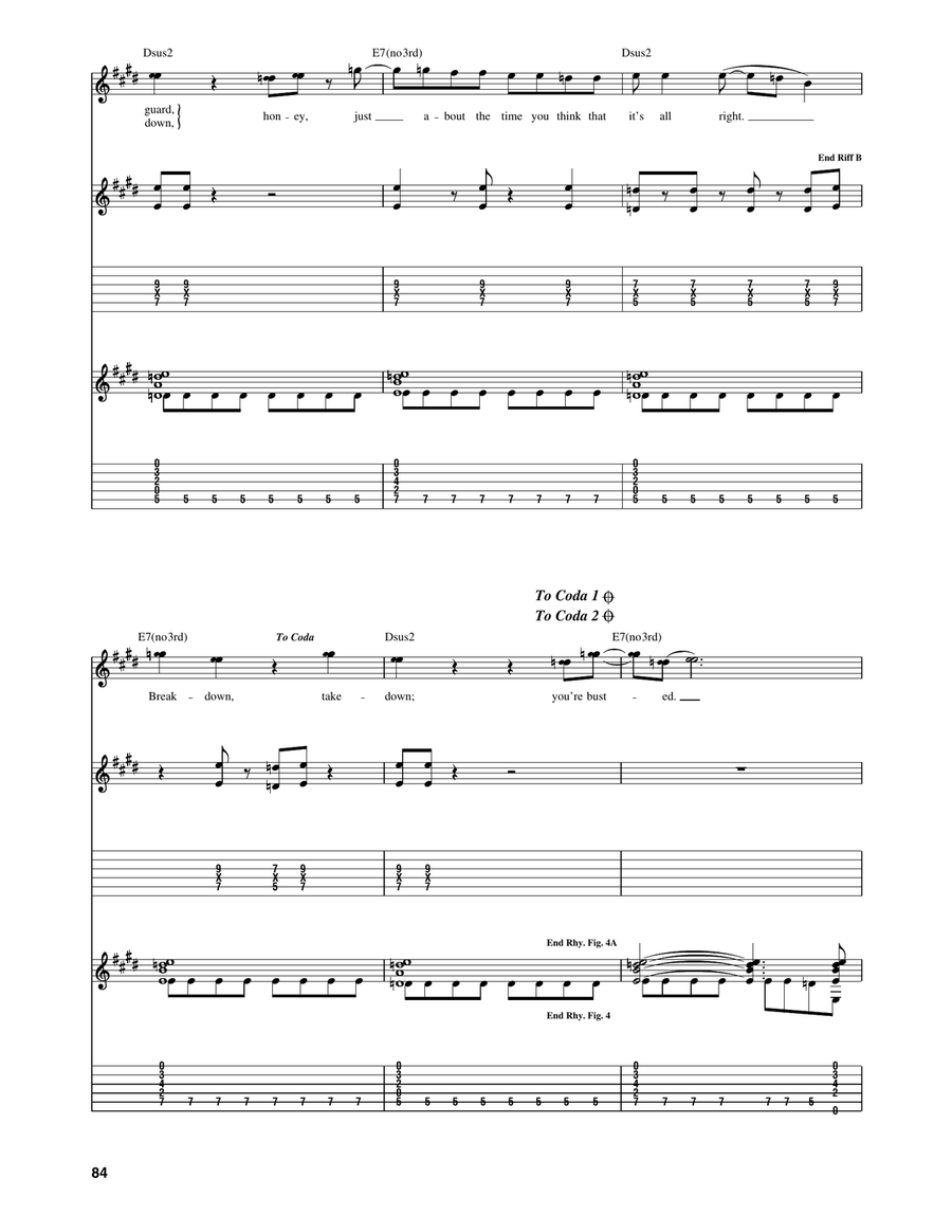 Shakedown (from Beverly Hills Cop II) Acoustic Guitar scores gallery preview page 5