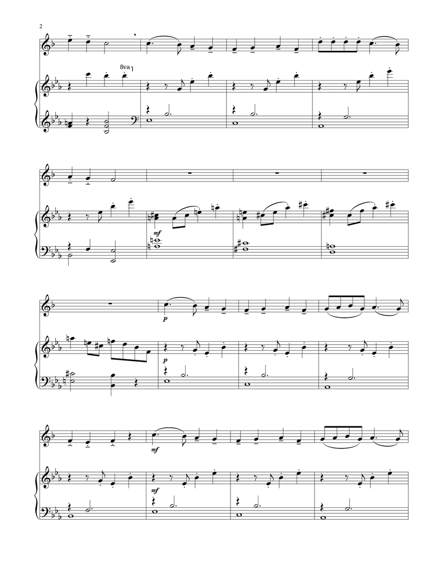Deck The Hall Deck The Hall Trumpet Solo scores gallery preview page 2