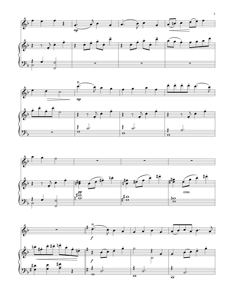Deck The Hall Deck The Hall Violin Solo scores gallery preview page 3