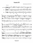 J.B. de Boismortier Sonata III