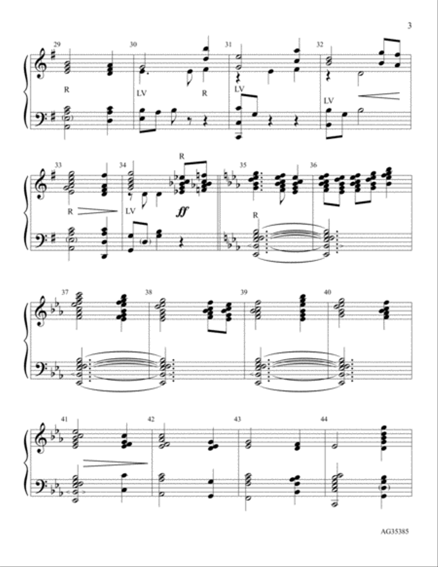 A Scottish Tune A Scottish Tune Handbell scores gallery preview page 4