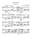 Hine Ma Tov, a Jewish traditional tune, setting of Psalm 133