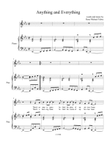Anything and Everything (piano and voice)