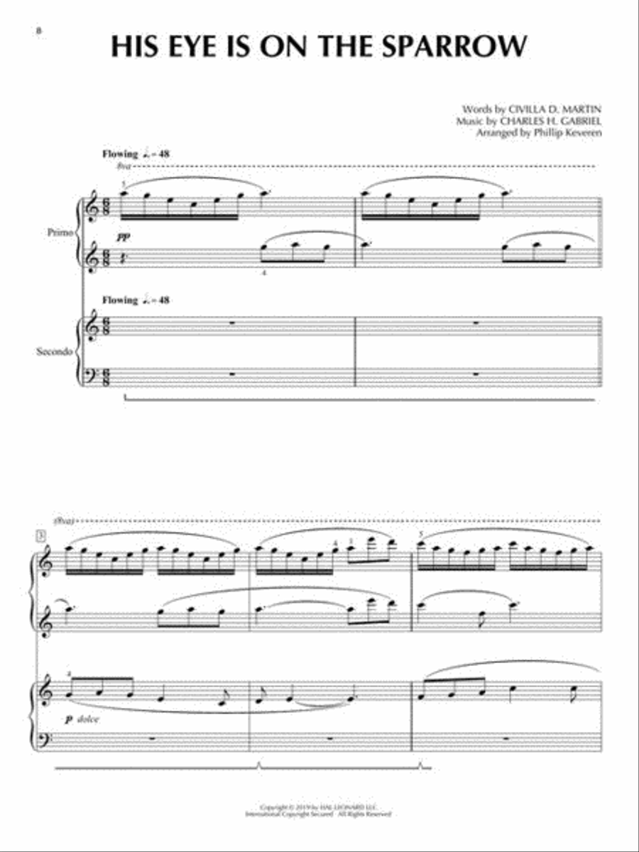 Gospel Duets Gospel Duets Piano Duet scores gallery preview page 5