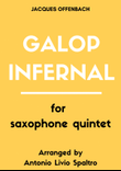 Galop Infernal (Can Can) for Saxophone Quintet