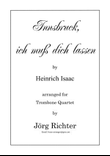 Innsbruck ich muss dich lassen für Posaunenquartett
