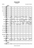 Amazing Grace. Hymn setting for brass band.