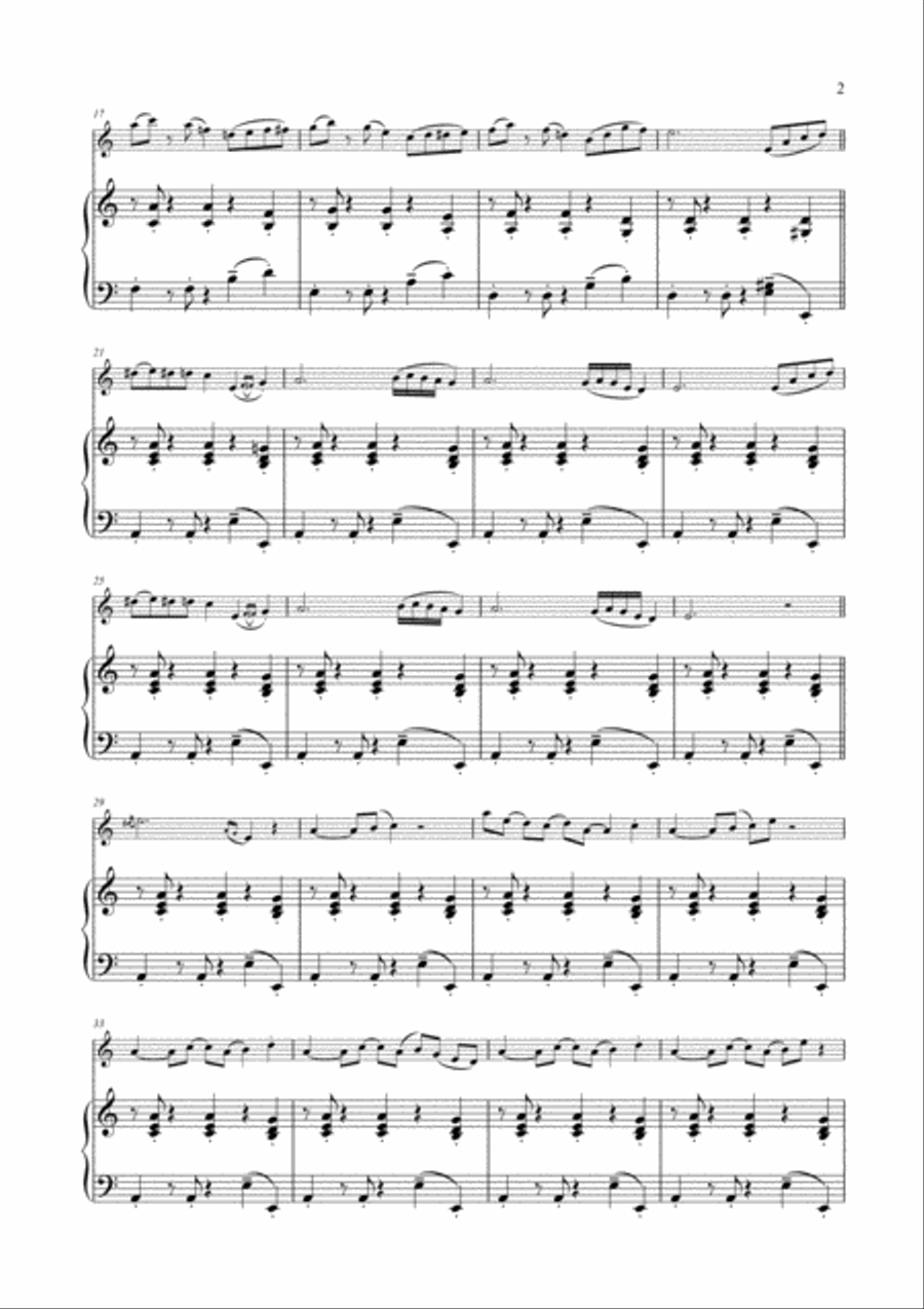 Take Five Violin Solo scores gallery preview page 3