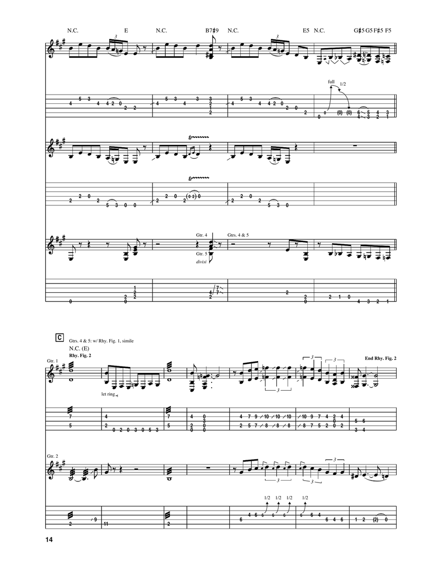 Peter Gunn by Henry Mancini Electric Guitar - Digital Sheet Music page 3