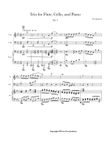 Trio for Flute, Cello, & Piano