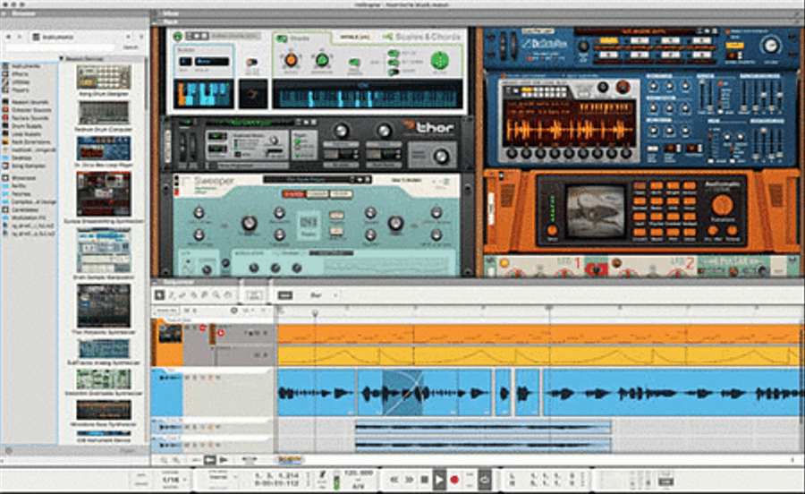 Reason 11 Suite Musical Instruments scores gallery preview page 2