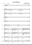 Peter Cornelius Weihnachtslieder - 2. Die Hirten - Score Only