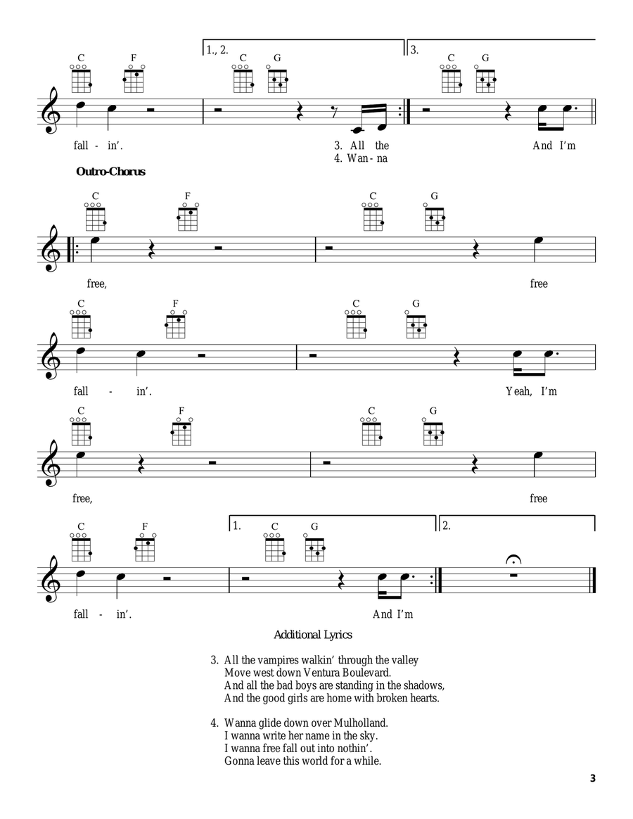 Ukulele Song Collection, Volume 1: Favorites Ukulele scores gallery preview page 6